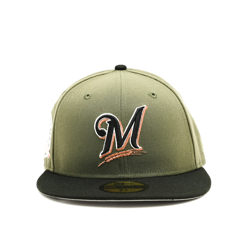 New Era - Milwaukee Brewers Fitted Hat - Olive