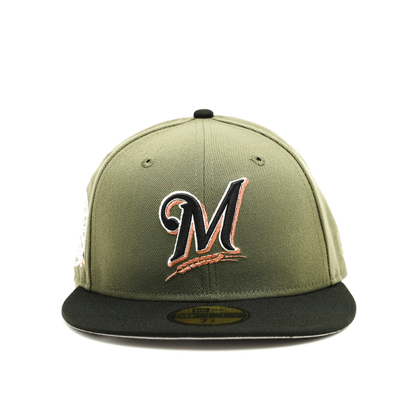 New Era - Milwaukee Brewers Fitted Hat - Olive