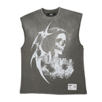Memory Lane - Memory - Night Watcher Sleeveless Tee - Gray