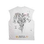 Ice Cream - Samus Tank Tee - White