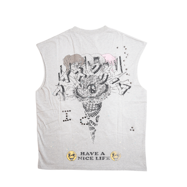 Ice Cream - Samus Tank Tee - White — alternate view