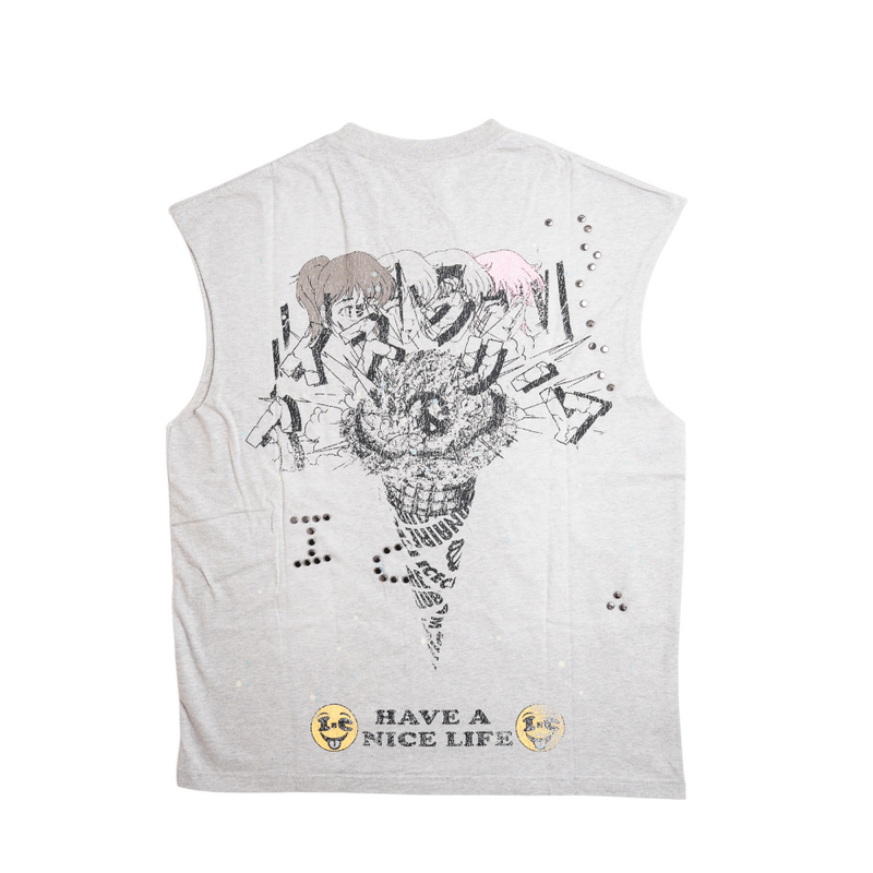 Ice Cream - Samus Tank Tee - White