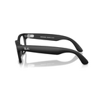 Ray-ban - Wayfarer - Matte Black W/polar Grad Graph Glasses - Black