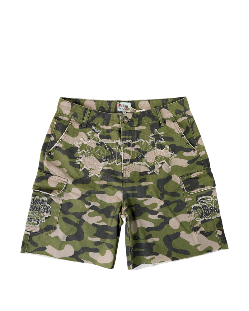 Dry Rot - DRY ROT Unruly Camo Cargo Shorts