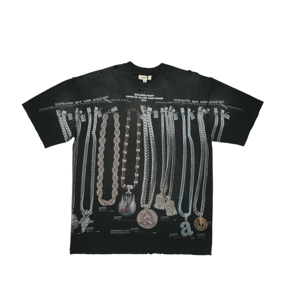 Bldg4 - Tv Tower Ss Knit Tee - Multicolor