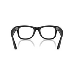 Ray-ban - Wayfarer - Matte Black W/polar Grad Graph Glasses - Black
