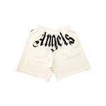 Palm Angels - Big Waist Logo Loose Sweatshorts - Black