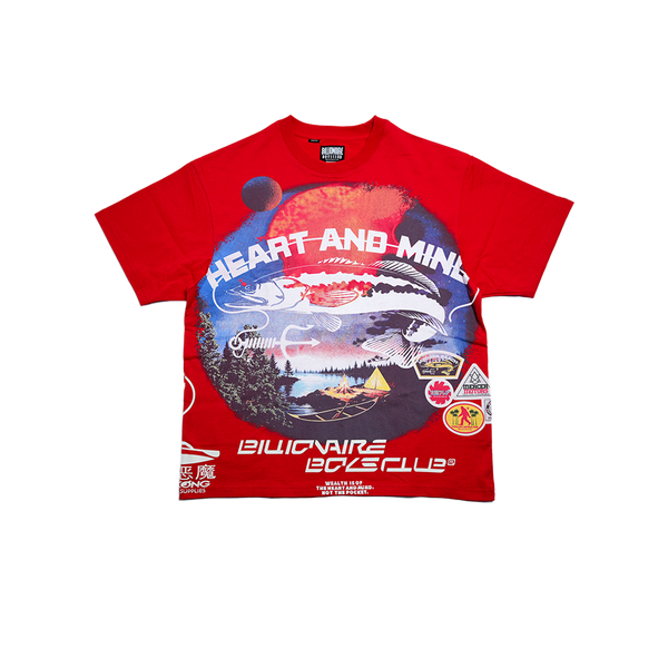 Billionaire Boys Club - Bb Hook Ss Knit (boxy Fit) Red Tee - Red