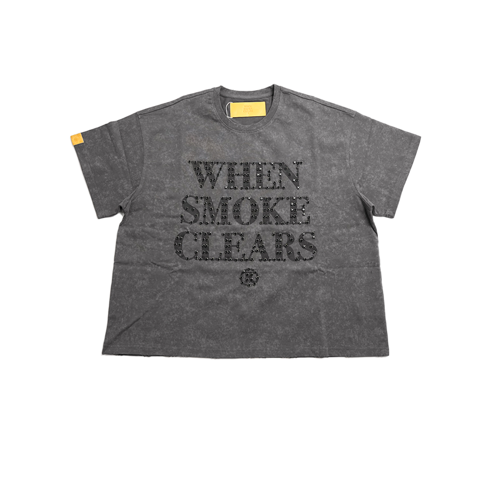 When Smoke Clears - Diamond Logo Tee - Black