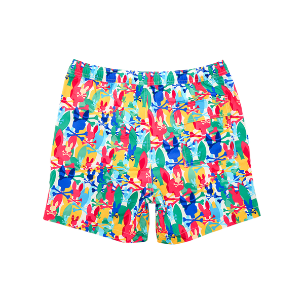 Psycho Bunny - Tanner Swim Trunk - Multi Shorts — alternate view