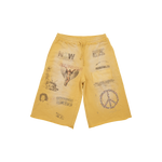 Bldg4 - Painter Jort Pants - Yellow