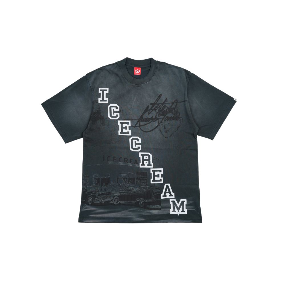 Ice Cream - Daily Double Ss Knit Tee - Cream