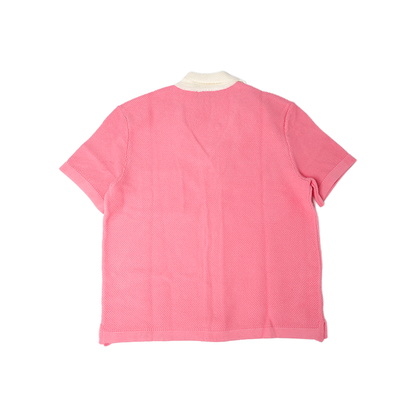Sergio Tacchini - Fratelli Crochet Cabana Polo - Pink — alternate view