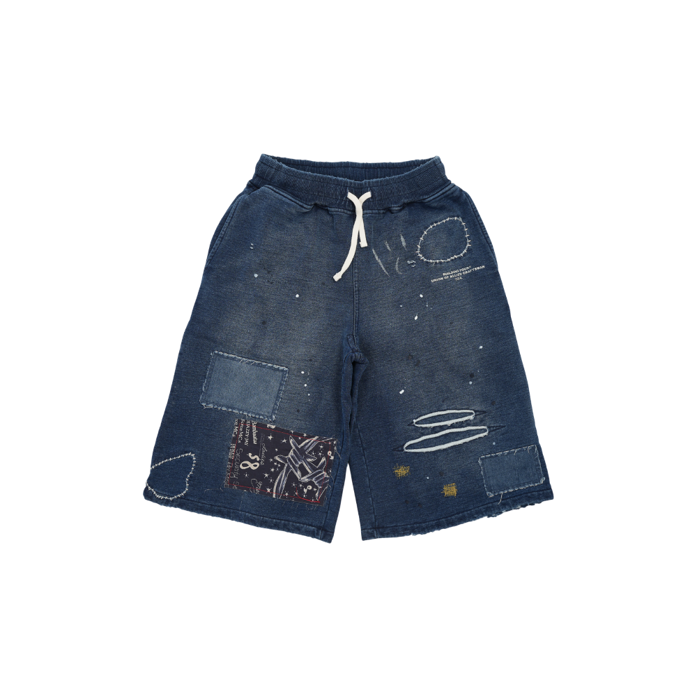 Bldg4 - Electric Jort Pants - Indigo
