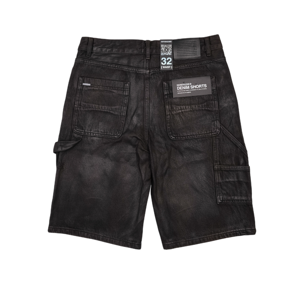 Serenede - Constellation Denim Shorts - Brown — alternate view