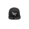 Paper Planes - the Original Crown Old School Snapback Hat - Black