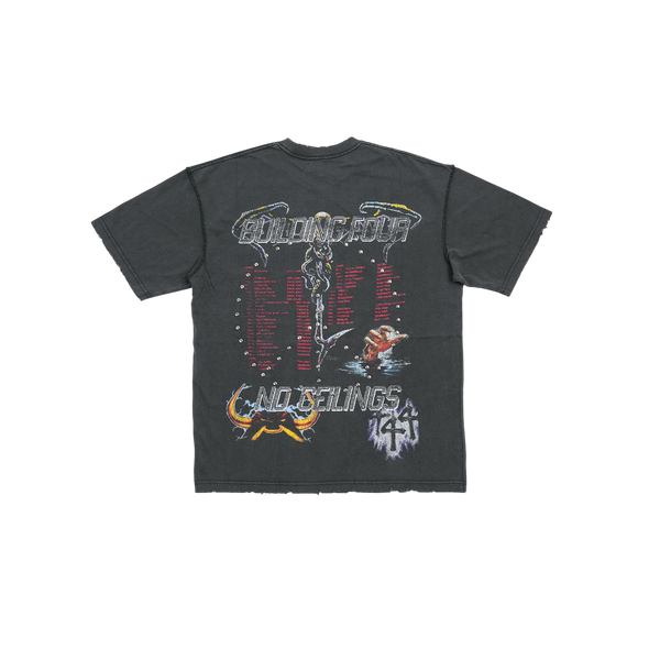 Bldg4. - Precast Ss Knit Tee - Multicolor — alternate view