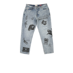 Bldg4 - Editorial Jean Pants - Multicolor