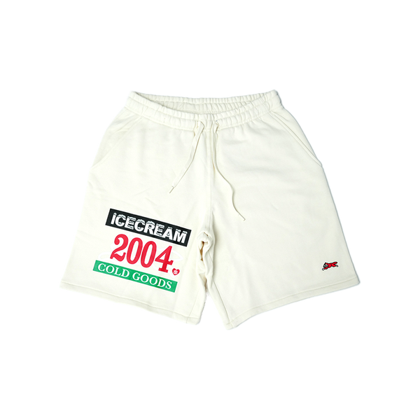 Ice Cream - Cold Goods Terry Short Shorts - White