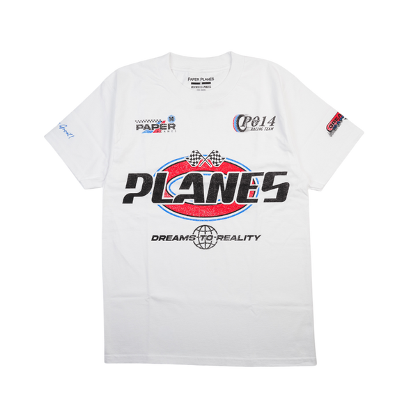Paper Planes - Raceway Tee - White