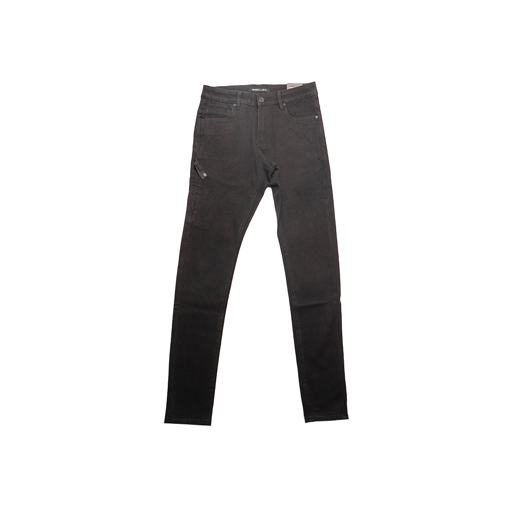 Embellish - David Skinny Jet Black Pants - Black