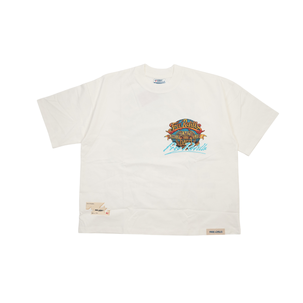 Free Refills - Lonely Hearts Tee - Cream
