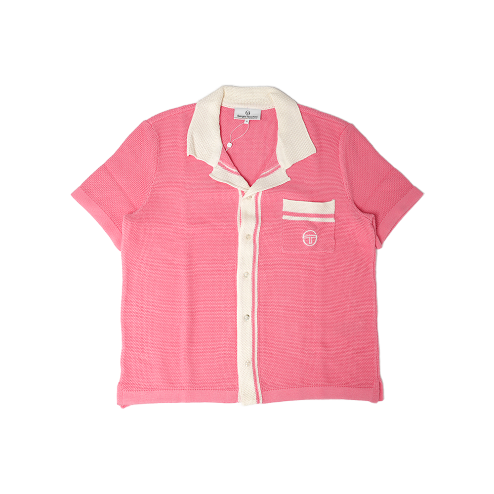 Sergio Tacchini - Fratelli Crochet Cabana Polo - Pink