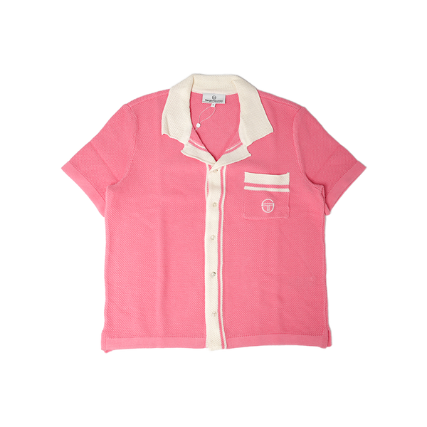 Sergio Tacchini - Fratelli Crochet Cabana Polo - Pink