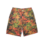 Memory Lane - Graffiti Camo Cargo Shorts - Olive