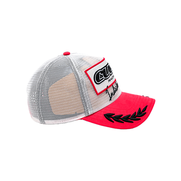 Cult of Individuality - All Over Mesh Trucker Snapback Hat - White — alternate view