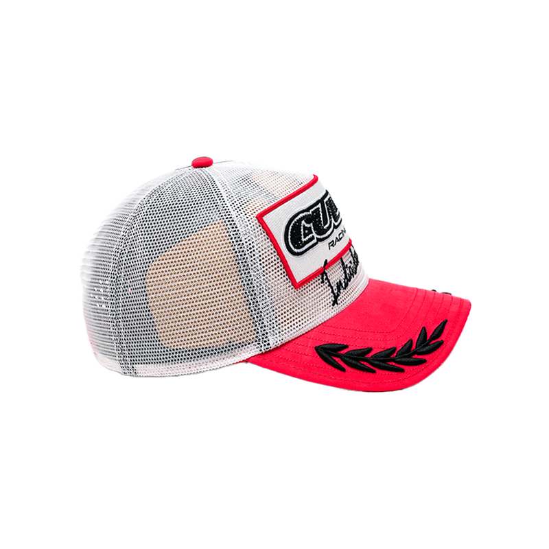 Cult of Individuality - All Over Mesh Trucker Snapback Hat - White
