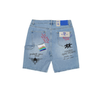 Duaa - Teleport Blue Short Shorts - Blue