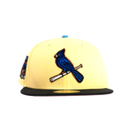 New Era - 5950 Stlcarco - Softyelldkgraphpinkrad Fitted Hat - Pink