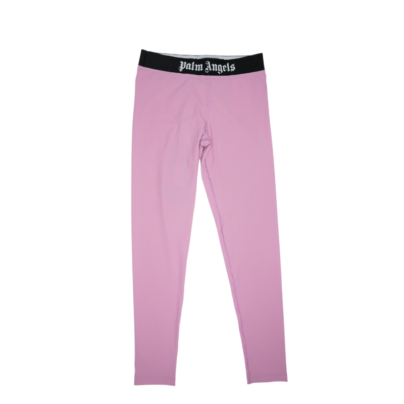 Palm Angels - Classic Logo Sport Leggings Pants - Black