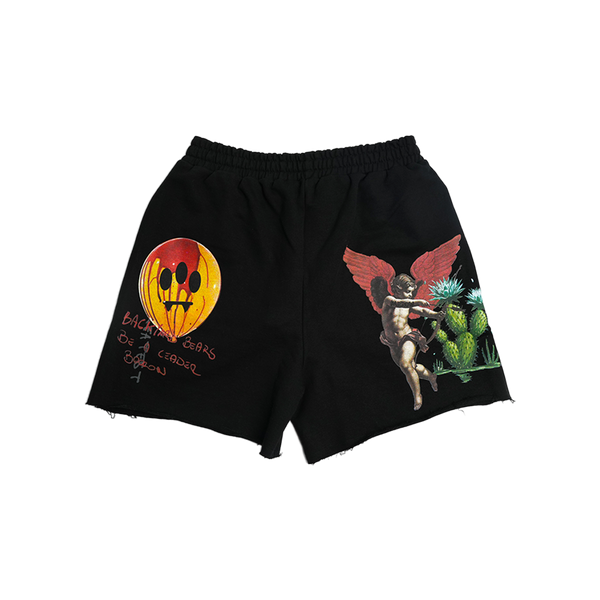 Barrow - Sweatshorts - Black - Black — alternate view