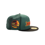New Era - 5950 Houastco 35 Dkgreenblk Fitted Hat - Green