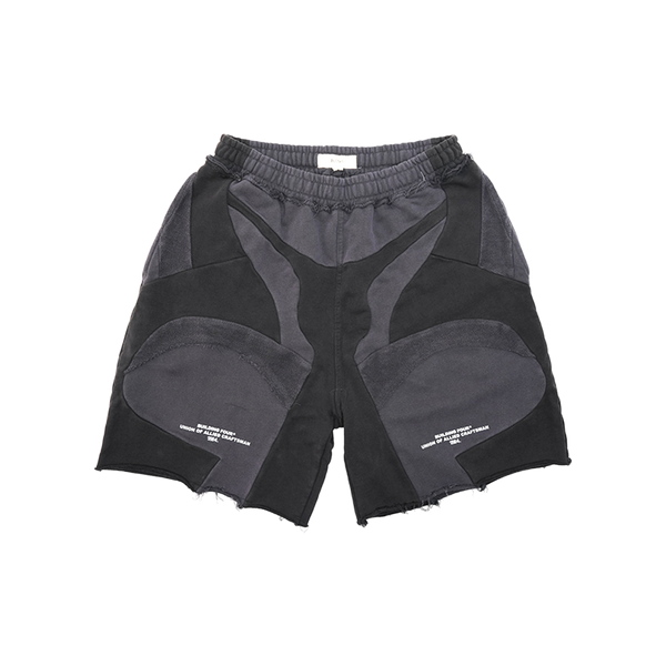 Bldg4 - Flat Iron Short Shorts - Charcoal