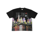 Bldg4 - Big C Ss Knit Black Tee - Black
