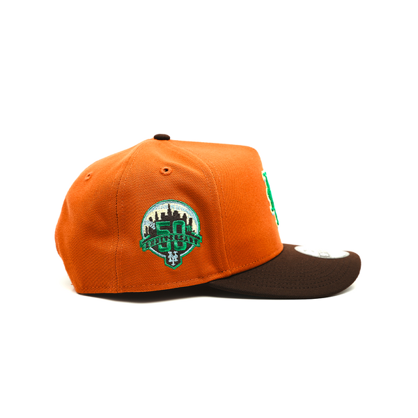 New Era - New York Mets Snapback- Curved - Rust — alternate view