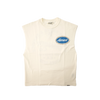 Almost Someday - Mechanic Cut Off Tee - Cream