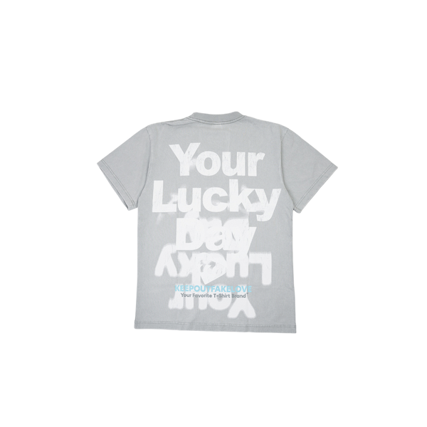 Keep Out Fake Love - Kofl - All Luck Tee - Dirty White - White — alternate view