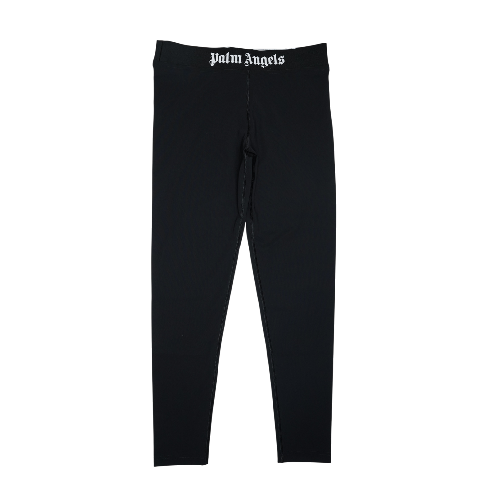 Palm Angels - Classic Logo Sport Leggings Pants - Black