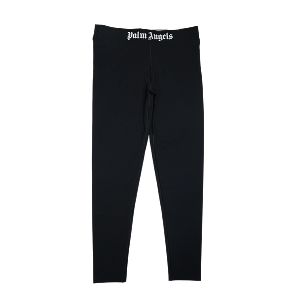Palm Angels - Classic Logo Sport Leggings Pants - Black