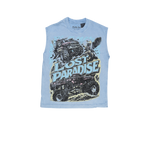 Paradise Lost - Live Forever Muscle Tee - Blue