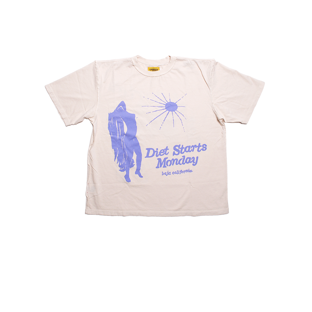 Diet Starts Monday - Cortez Tee - White