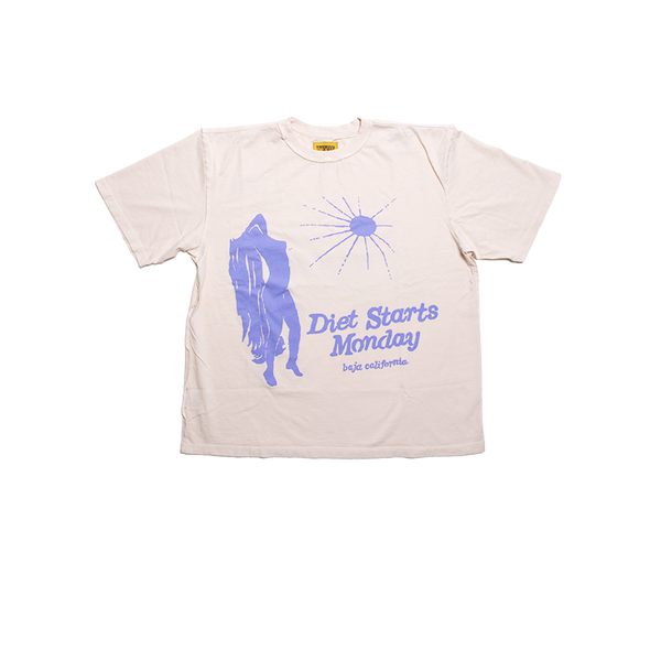 Diet Starts Monday - Cortez Tee - White
