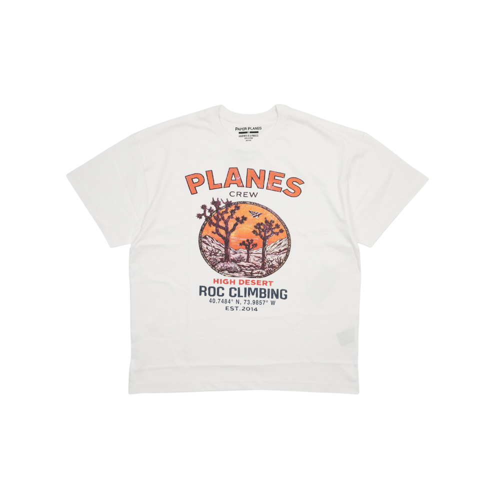 Paper Planes - Planes High Desert Tee - White