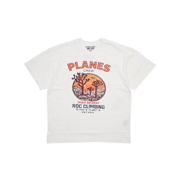 Paper Planes - Planes High Desert Tee - White
