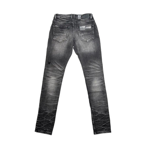 Serenede - "Fume" Jeans - Gray — alternate view