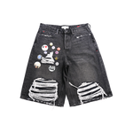 Bldg4 - Pin Boy Black Short Shorts - Black